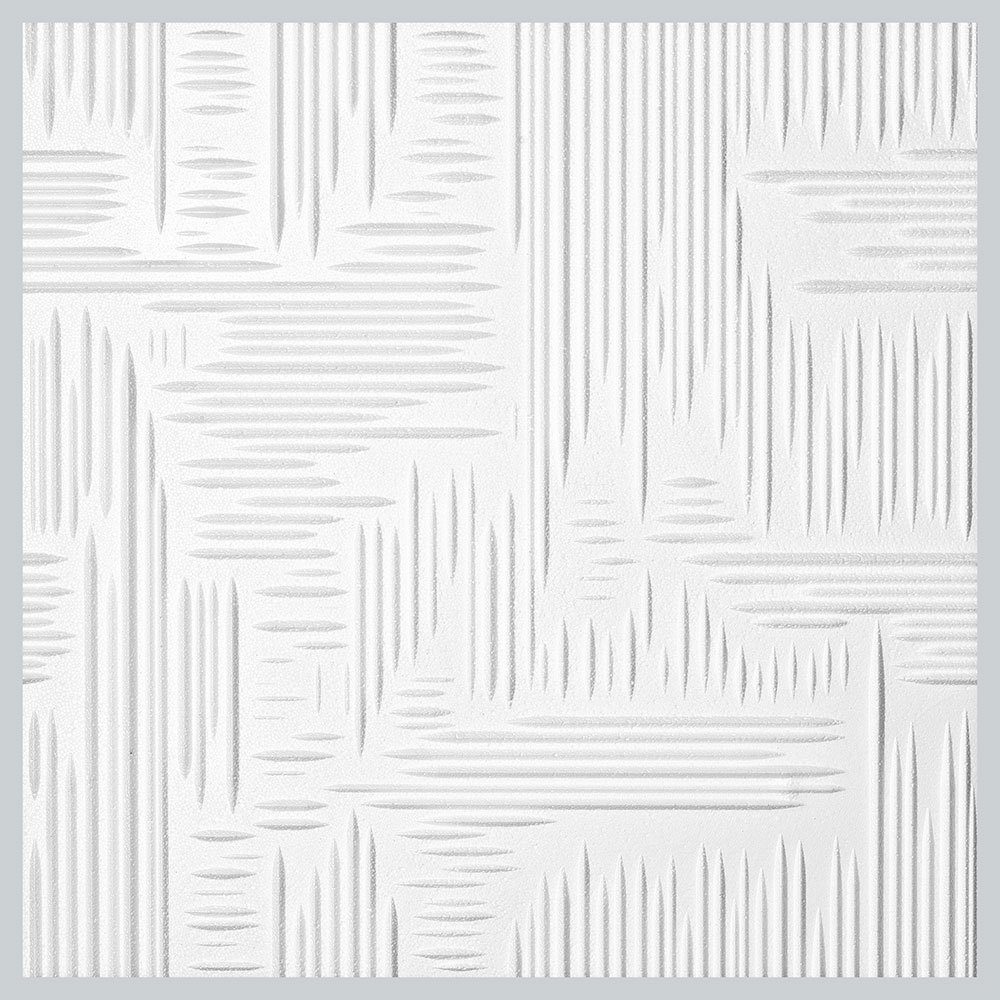 Homestar Deckenplatten Norma, BxL: 50,00x50,00 cm, 0,25 qm, (8-tlg) schwer entflammbar, überstreichbar