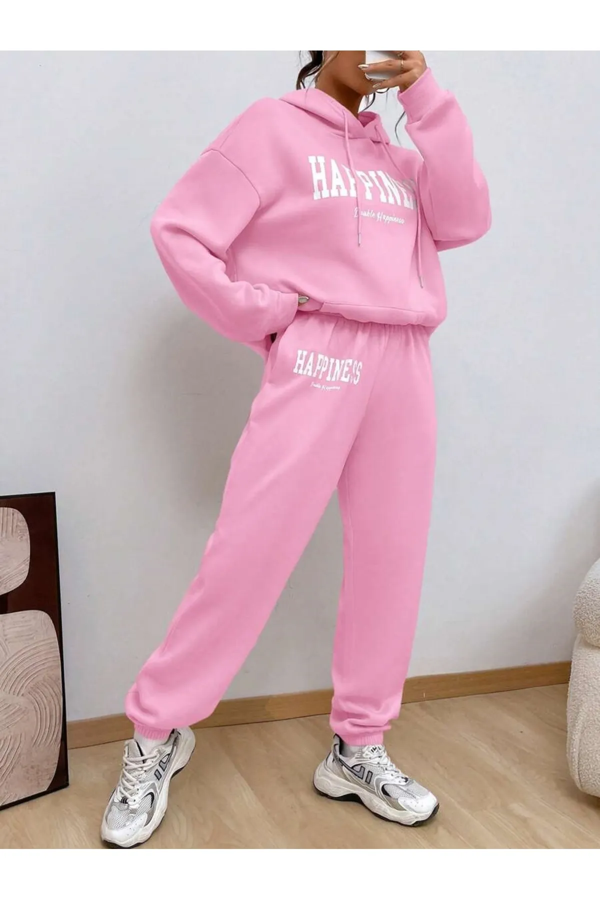 MOONBULL  Sport-Sweatsuit Set - Rosa - Regular Fit