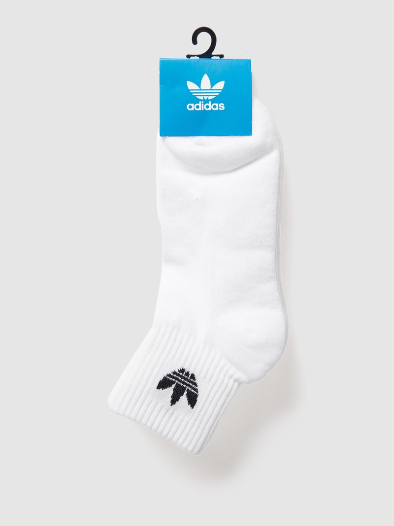 Socken mit Label-Stitching im 3er-Pack in weiß