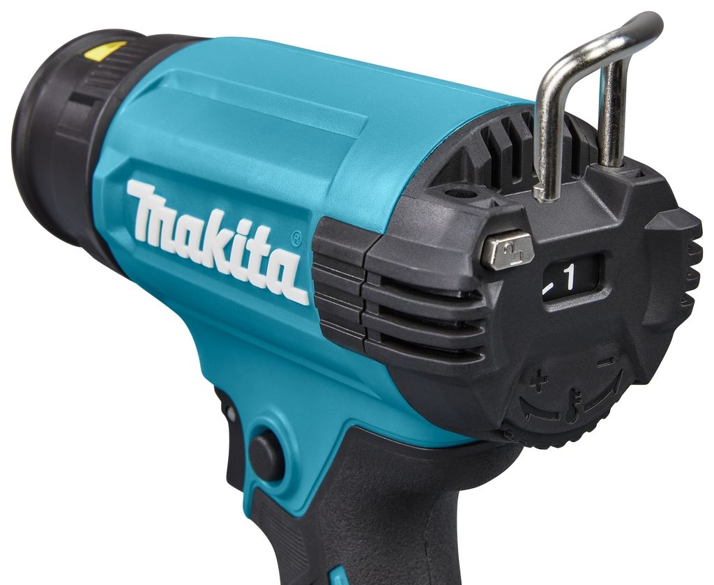 Pistol cu aer cald Makita DHG181ZK 18V fără baterii și încărcător, în cutie de plastic
