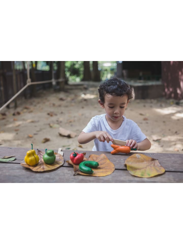Plan Toys Krummes Obst & Gemüse Set ab 18 Monate günstig kaufen onesize
