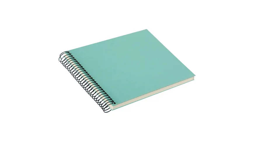 goldbuch Spiralalbum Bella Vista aqua 24x17 cm mit 40 weiße Seiten