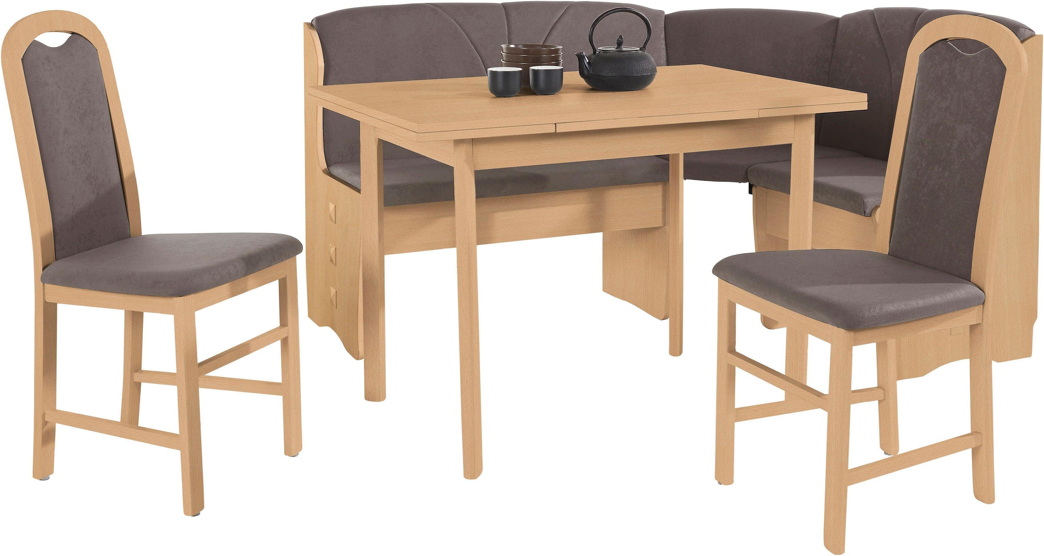INOSIGN Eckbankgruppe Paris, (Set, 4-tlg)