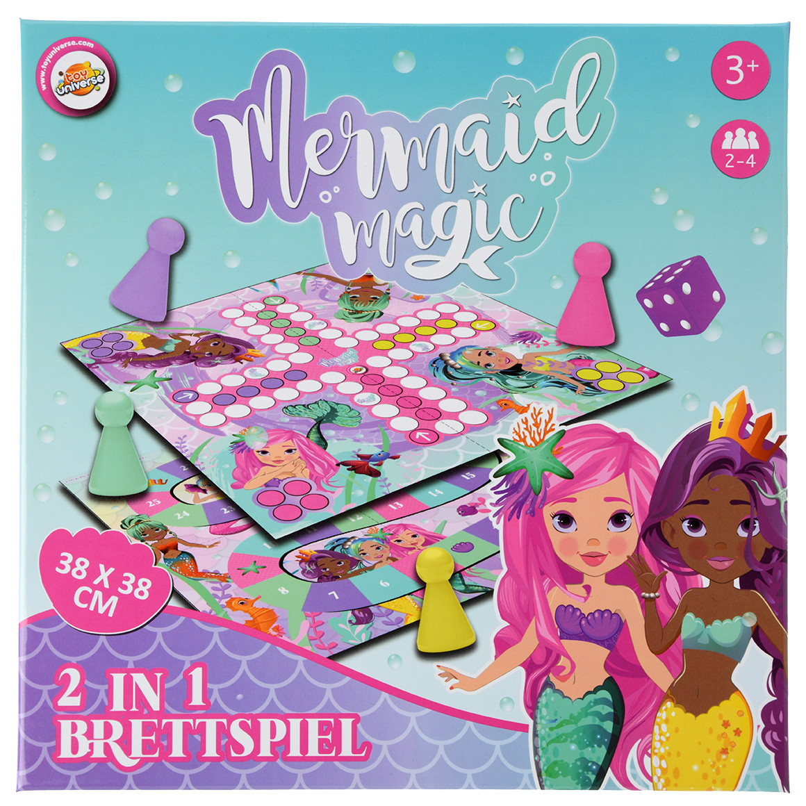 2-in-1 Brettspiel Mermaid Magic