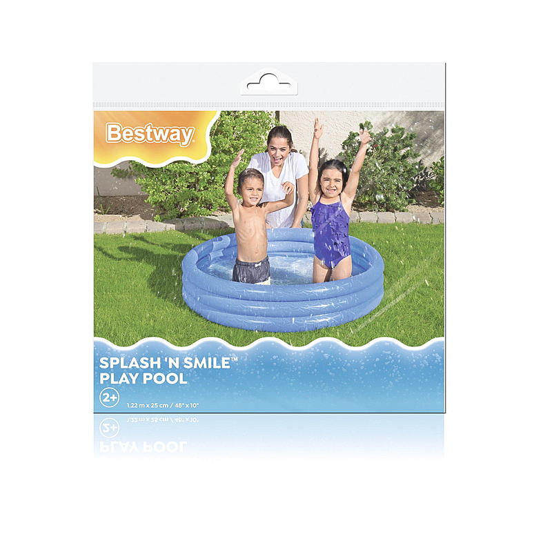 Bestway Plaskebasseng 122 cm, Bestway