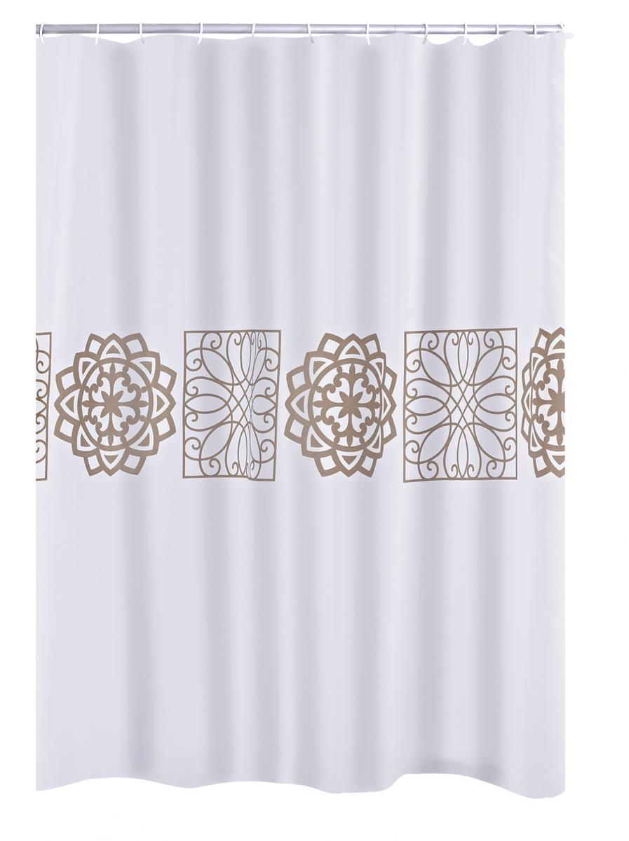 Ridder Duschvorhang Textil 180x200 cm Tunis