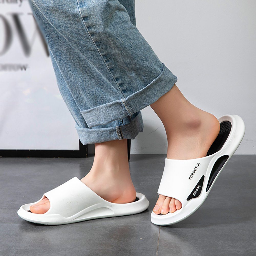 Geistesblitz Badeschuhe Unisex Sportswear Badesandale (Badeschlappen Unverzichtbare Hausschuhe für das Badezimmer, 1-tlg., Schnell Trocknende Duschhausschuhe) rutschfeste Badelatschen