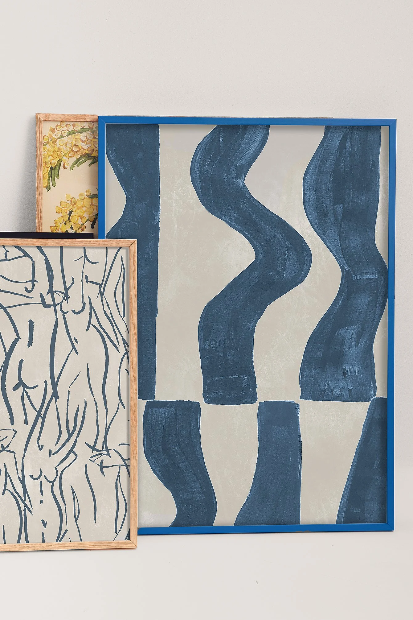 Swirly Lines Poster
