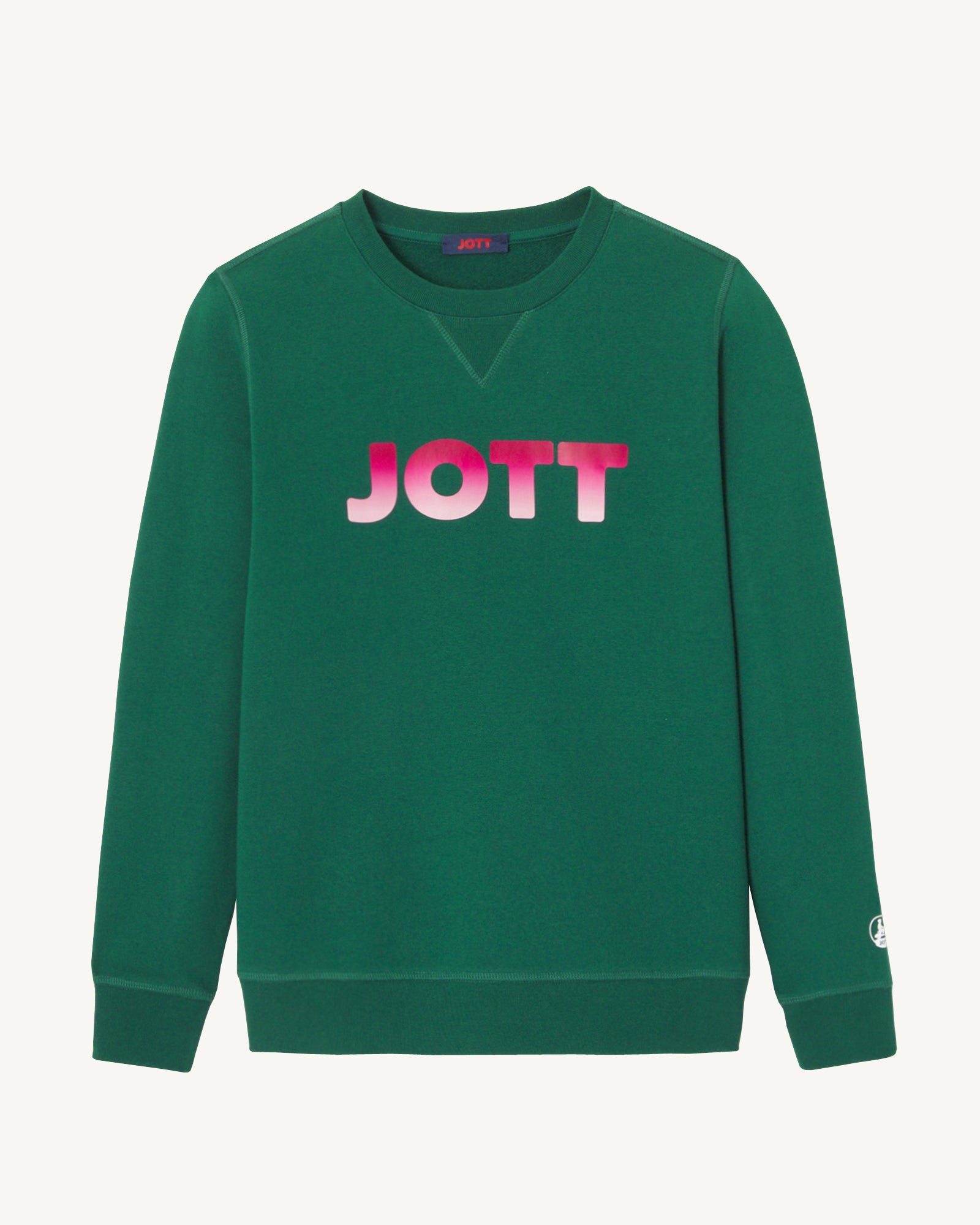 Sweat en coton biologique Vert foncé Elvas