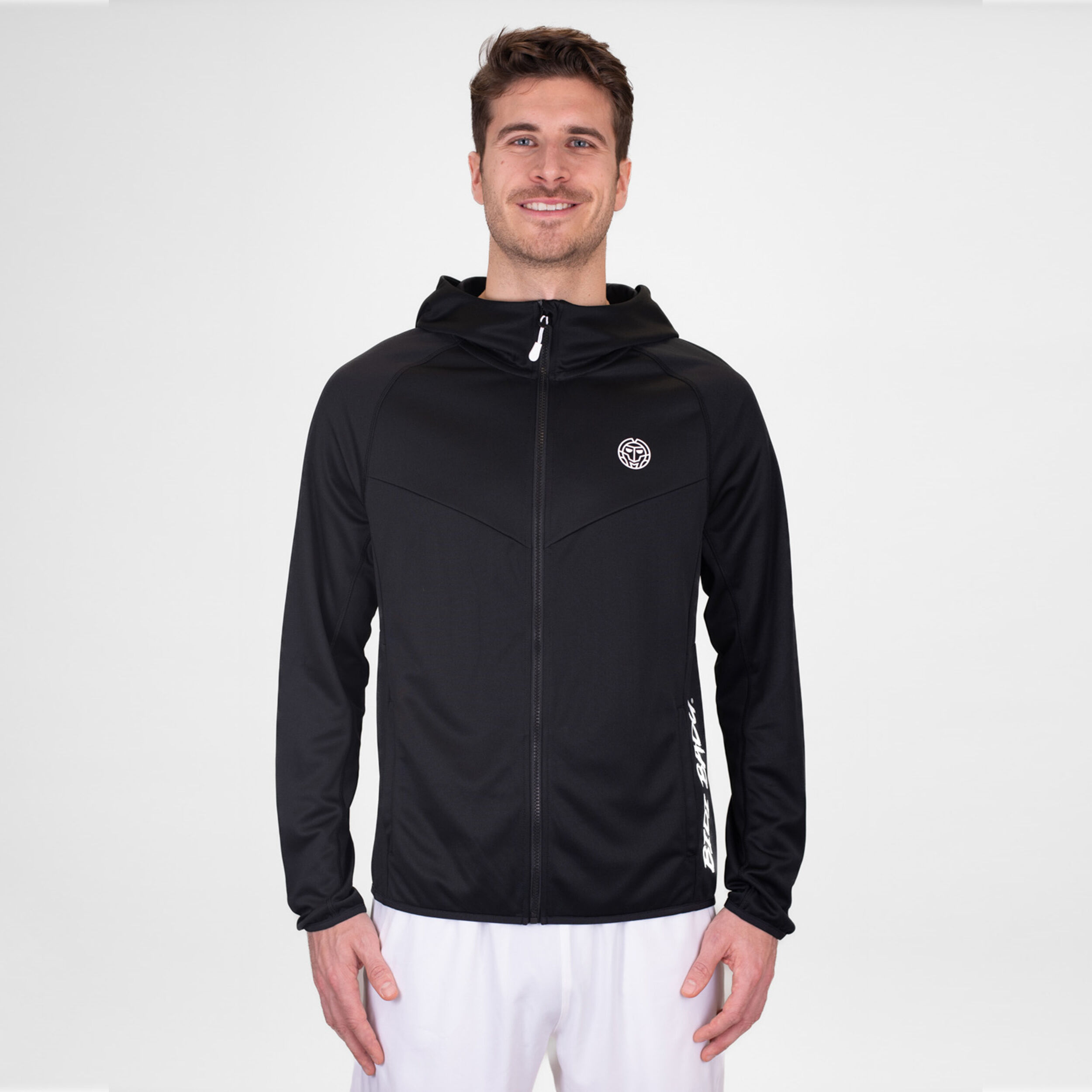Crew Hood Trainingsjacke Herren - Schwarz