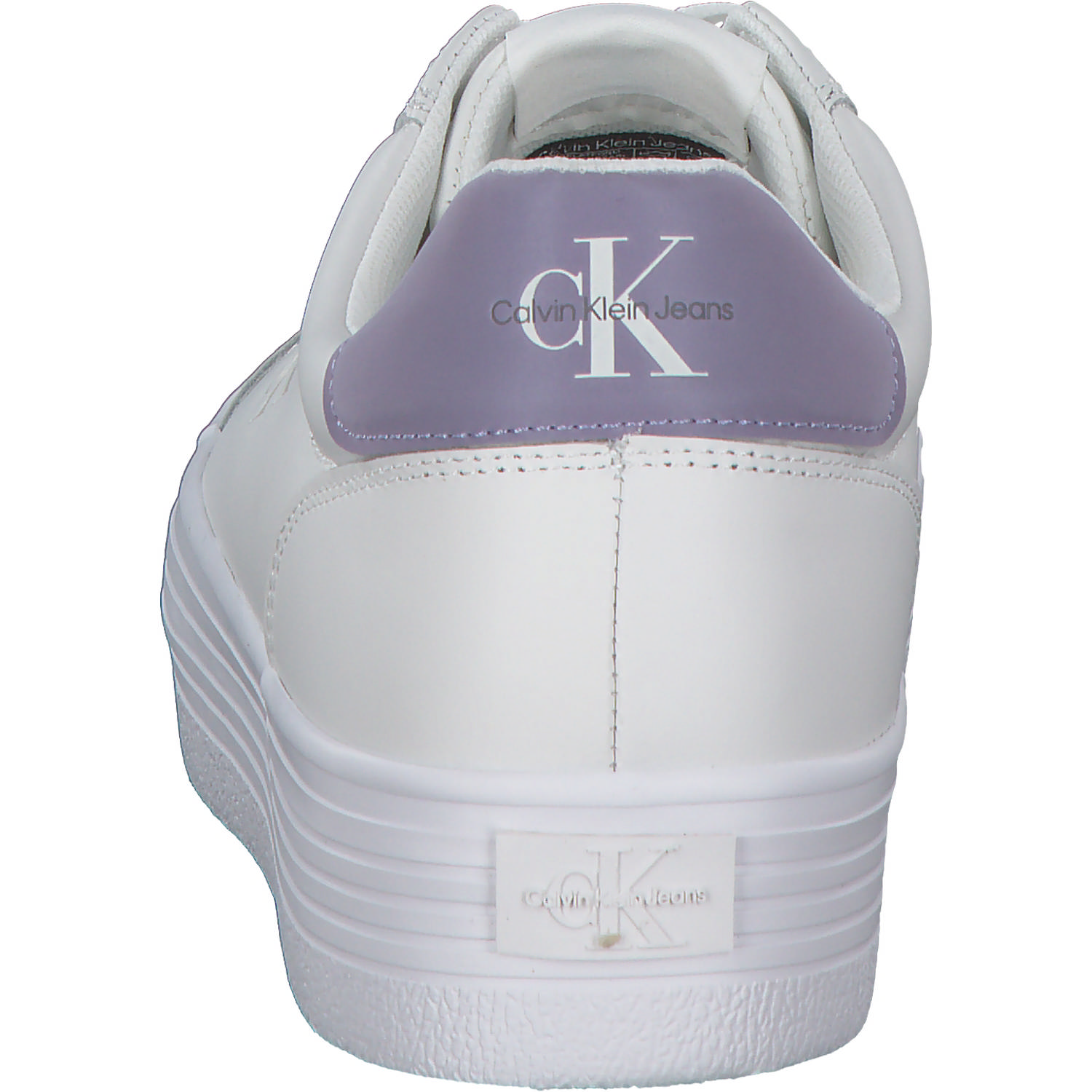 Calvin Klein YW0YW01223, Schnürschuhe, Damen, white/lavendel