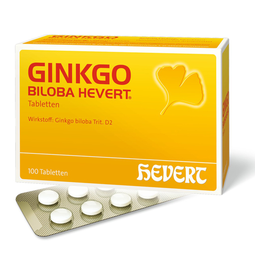 GINKGO BILOBA HEVERT Tabletten  100 St  Tabletten