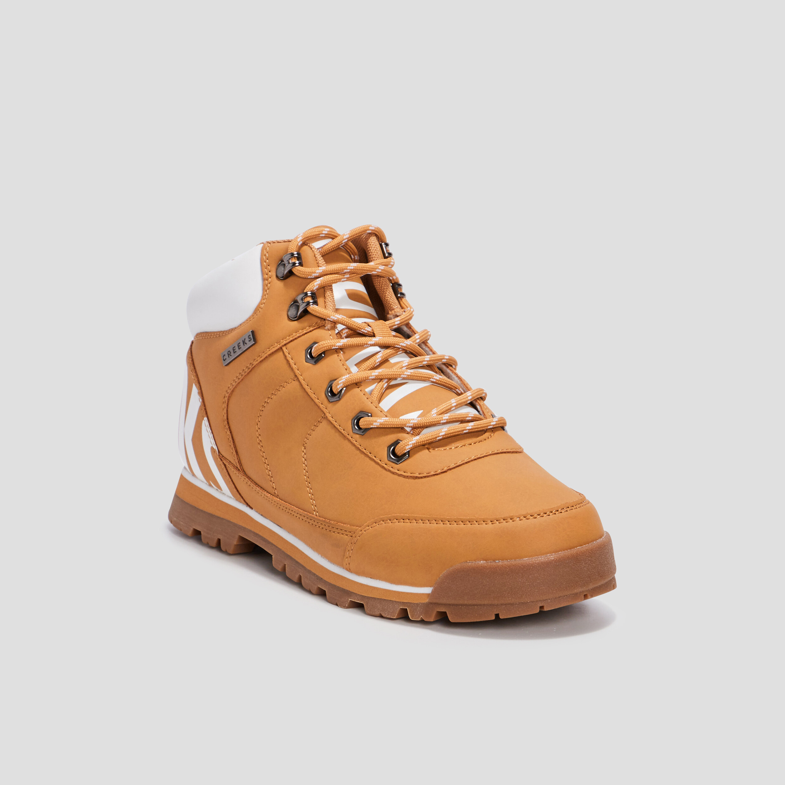 Bottines plates Creeks jaune homme | La Halle