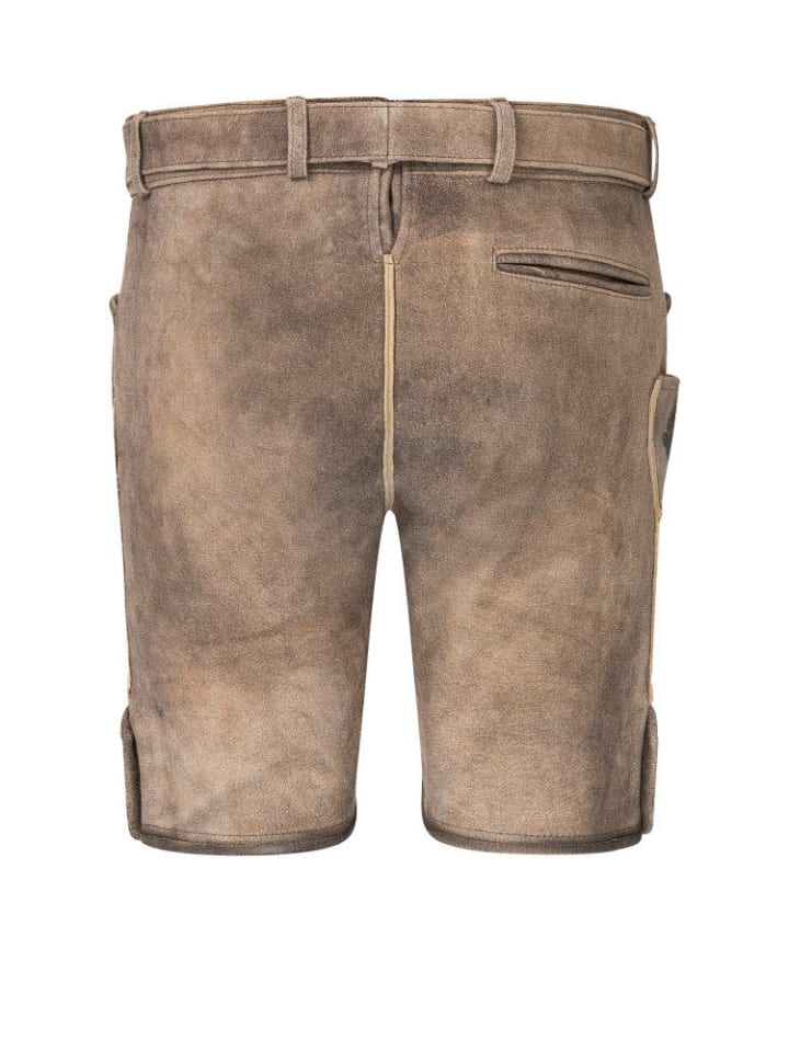 Nübler Lederhose kurz Klemens Jein in Stein günstig kaufen