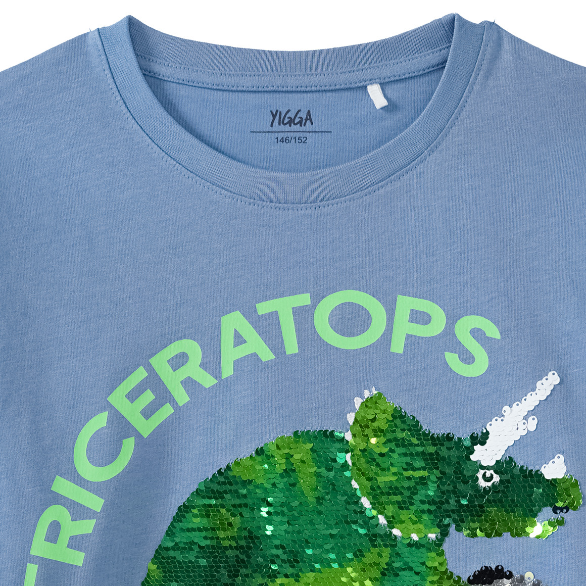 Jungen Langarmshirt mit Wendepailletten