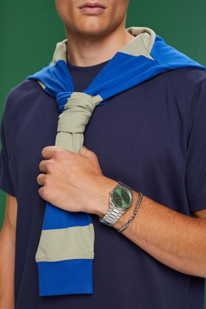 Armbanduhr aus Edelstahl
