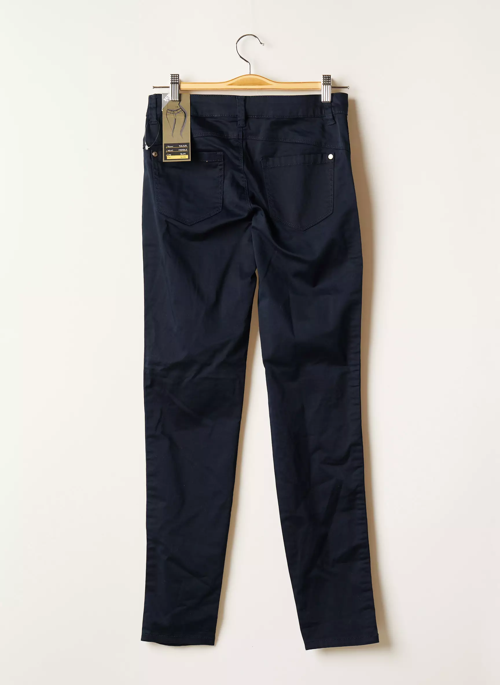 Street One Pantalons Slim Femme couleur bleu