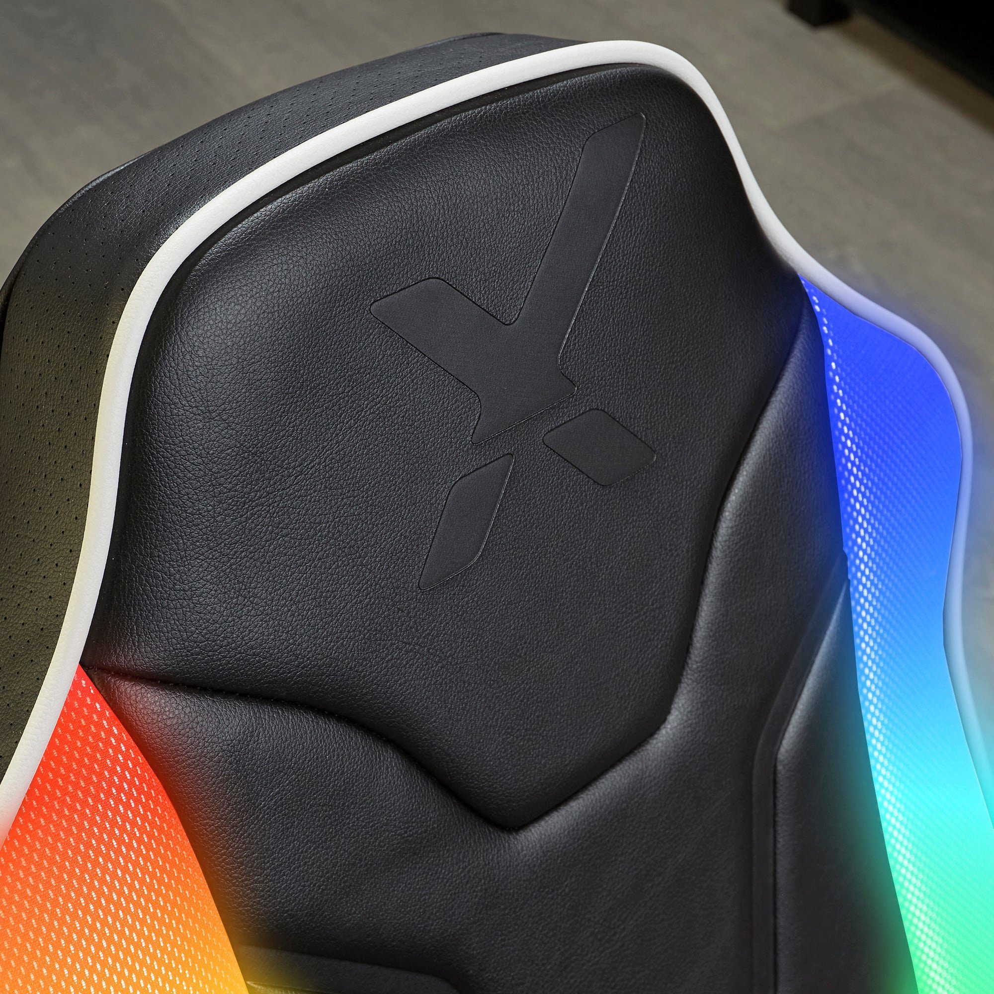 X Rocker Kindersessel Chimera RGB 2.0 Gaming Sessel mit 2.0 Audiosystem & Beleuchtung, für Kinder, für Jugendliche, für Teenager