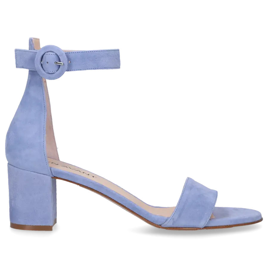 EN AVANT - Sandalen GR4 Veloursleder - blau
