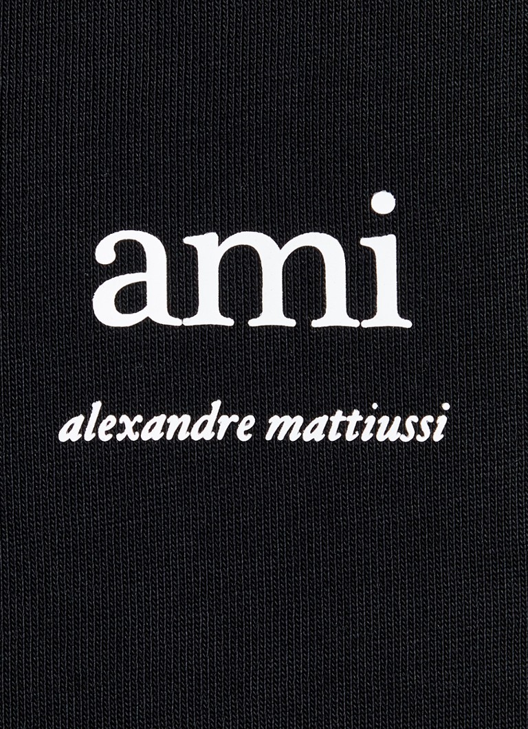 Tricou AMI Paris din bumbac organic cu logo