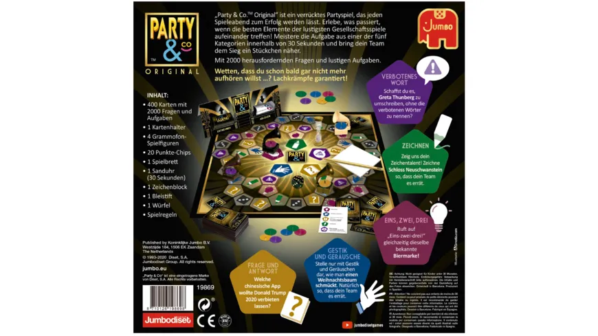 Jumbo Spiele - Party & Co. Original 30 Jahre Jubiläumsfeier