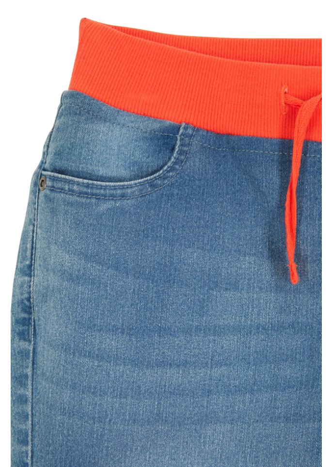 Mädchen Thermojeans mit Jerseyfutter