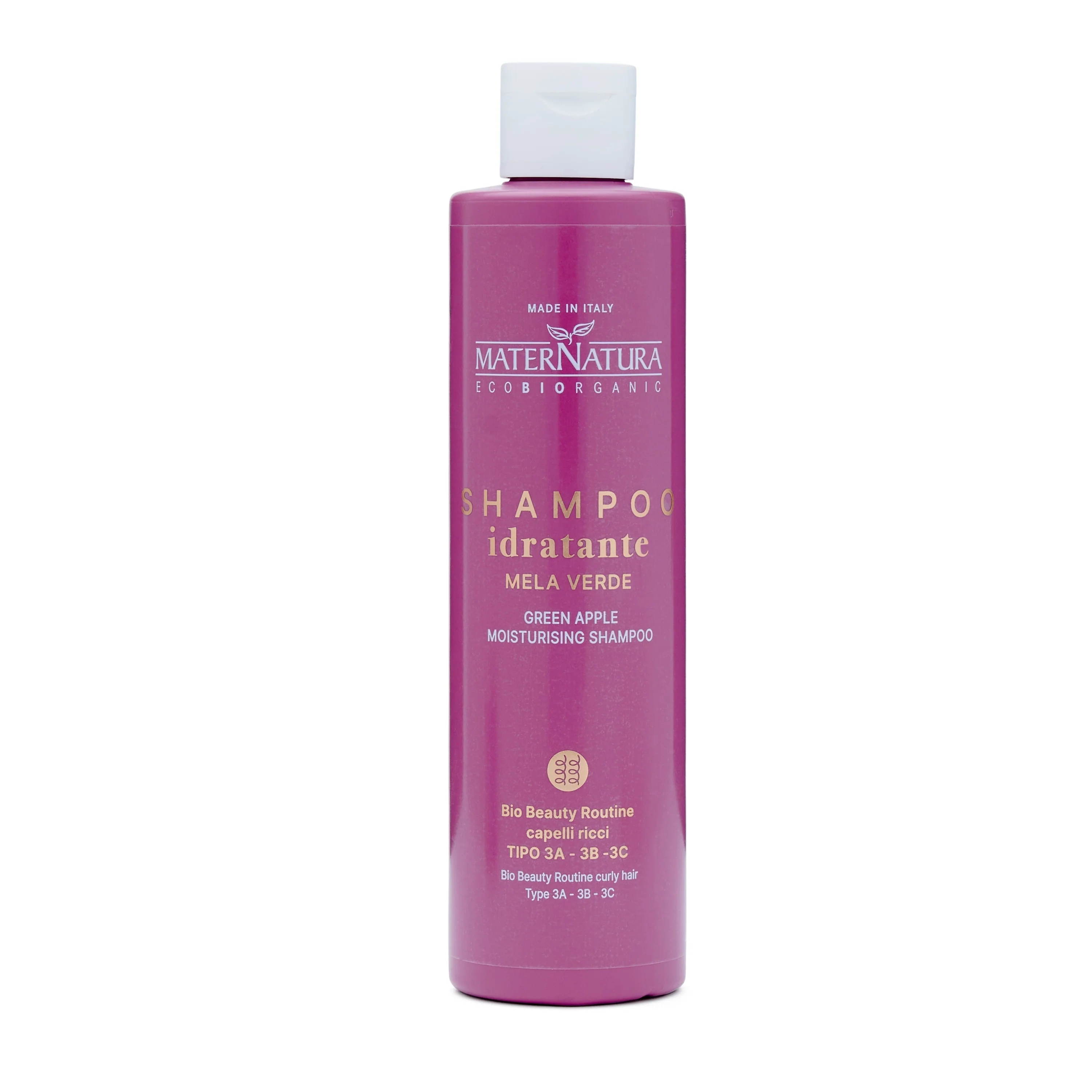 Kosteuttava shampoo kiharille hiuksille Vihreä omena - Shampoo määritellyille kiharoille