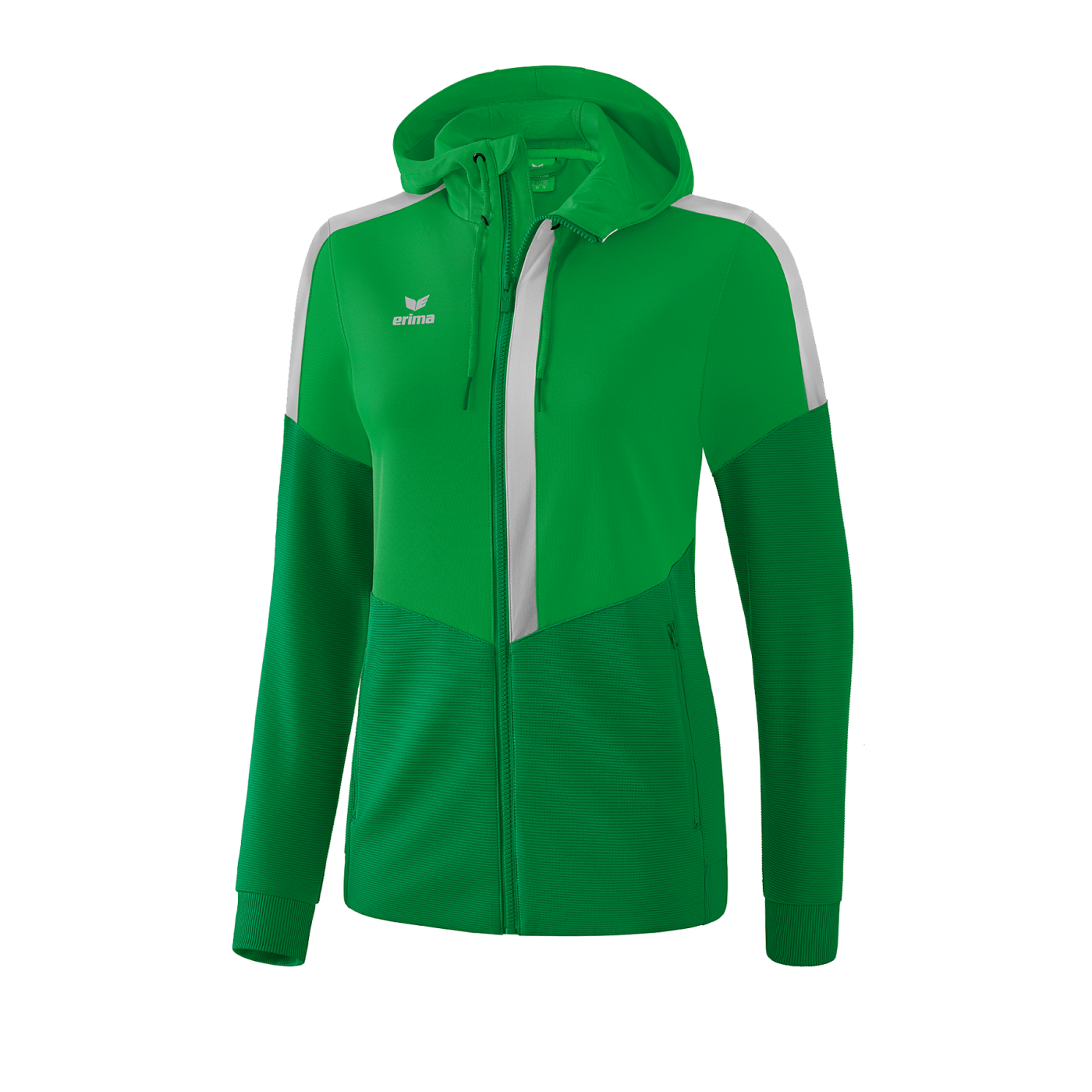 Erima Squad Kapuzen-Trainingsjacke Damen Grün