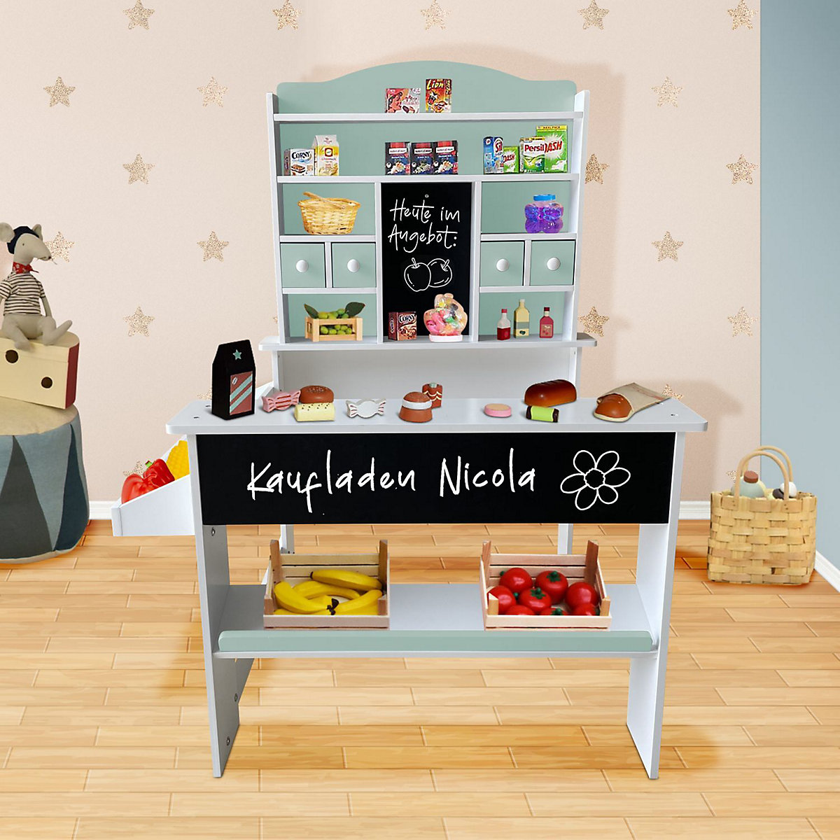 Kaufladen Nicola Holz mit Theke
