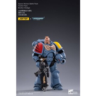 Warhammer 40k Actionfiguren 4er-Pack 1/18 Space Wolves Battle Hunters 12 cm