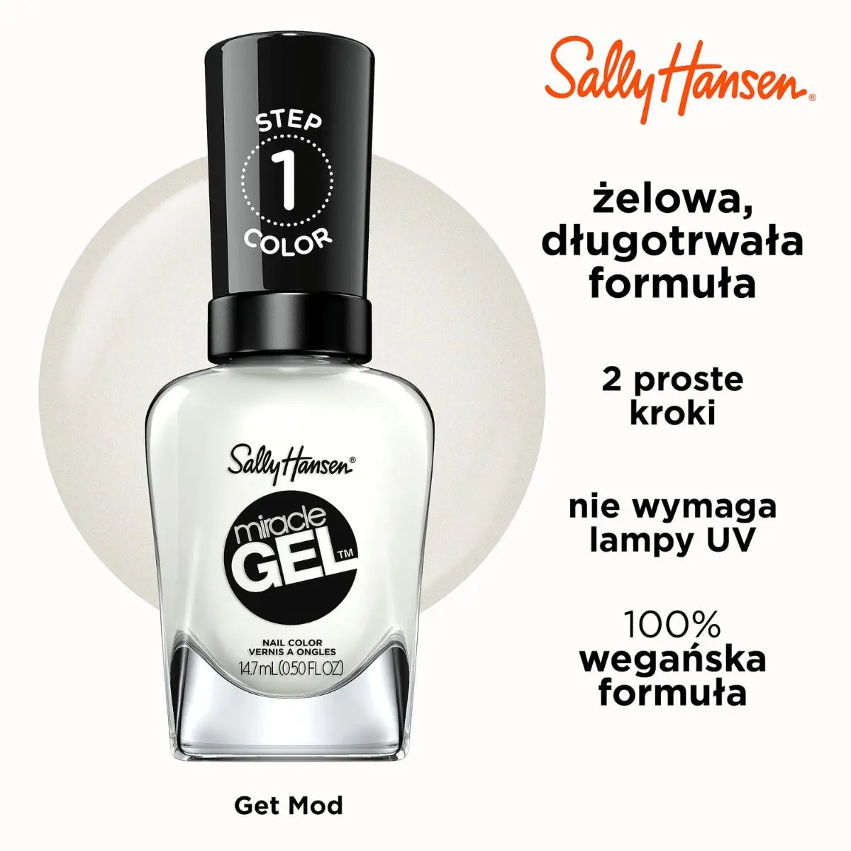 Sally Hansen stebuklingas gelinis nagų lakas, 450