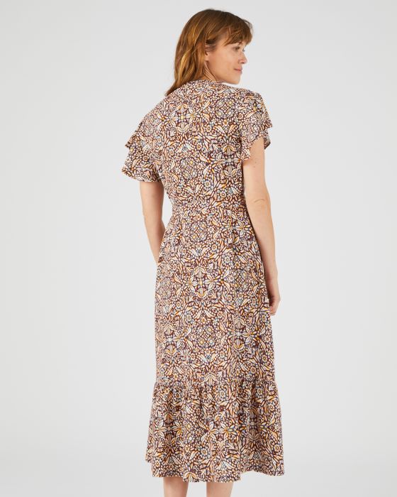 Robe à volants