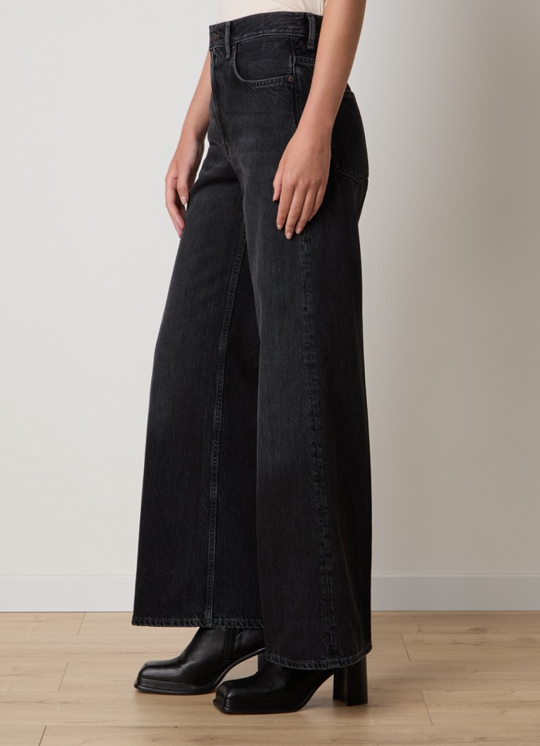 Τζιν Acne Studios με ψηλή μέση και χρωματιστό ξέπλυμα