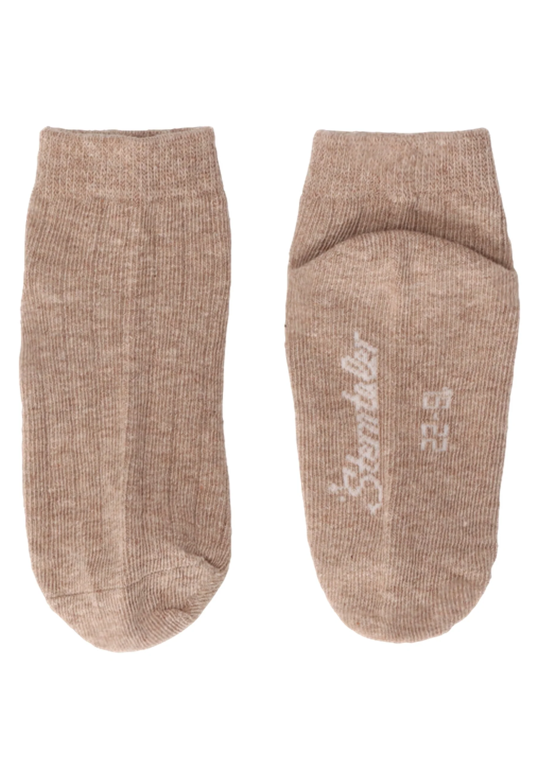 Socken im 3er Pack mit Rippenoptik in versch. Farben