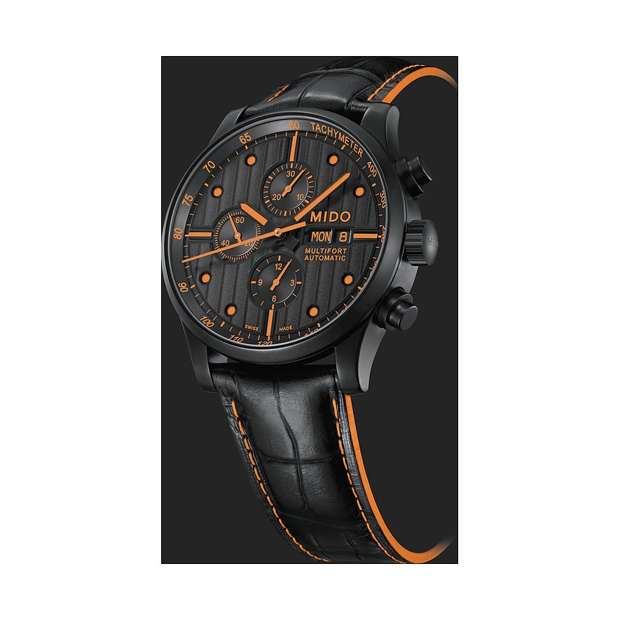 Mido Herrenuhr Multifort Chronograph