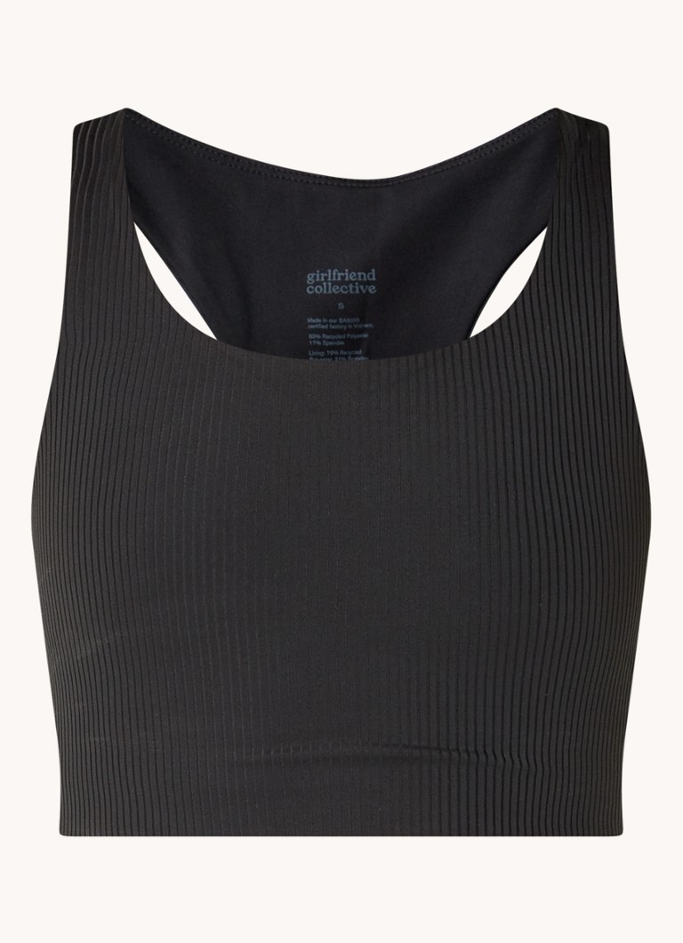 Top sport cu nervuri Paloma de la Girlfriend Collective
