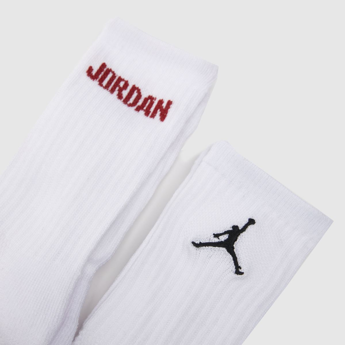 Nike Jordan vita legend-strumpor för barn, 6-pack
