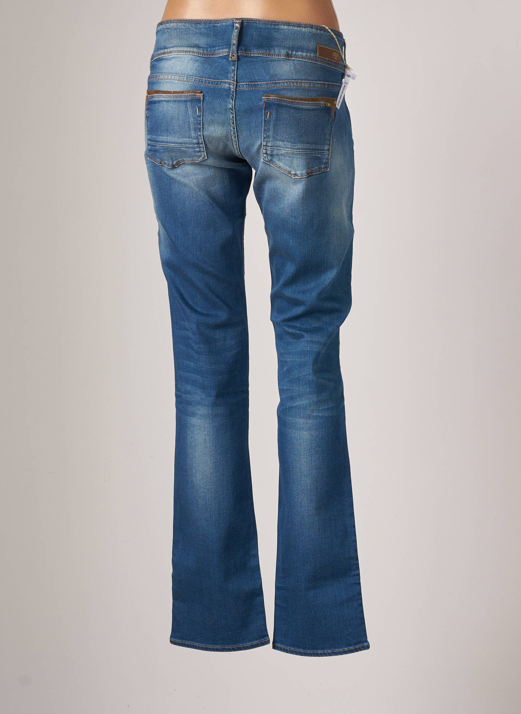 Le Temps Des Cerises Jeans Bootcut Femme couleur bleu