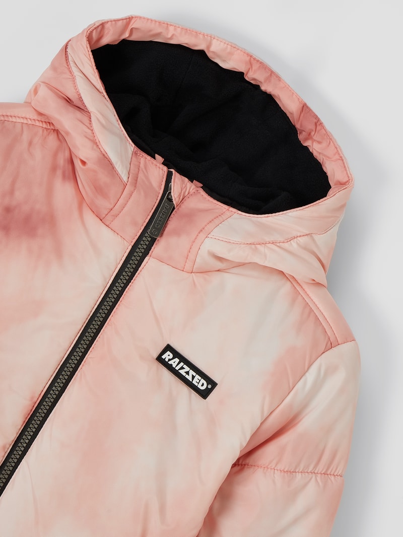 Steppblouson mit Kapuze Modell 'Avignon' in altrosa