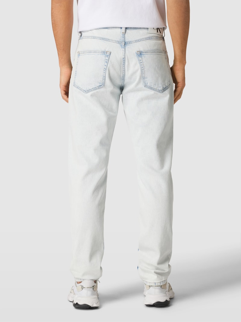 Jeans im 5-Pocket-Design Modell 'DAD JEAN' in hellblau