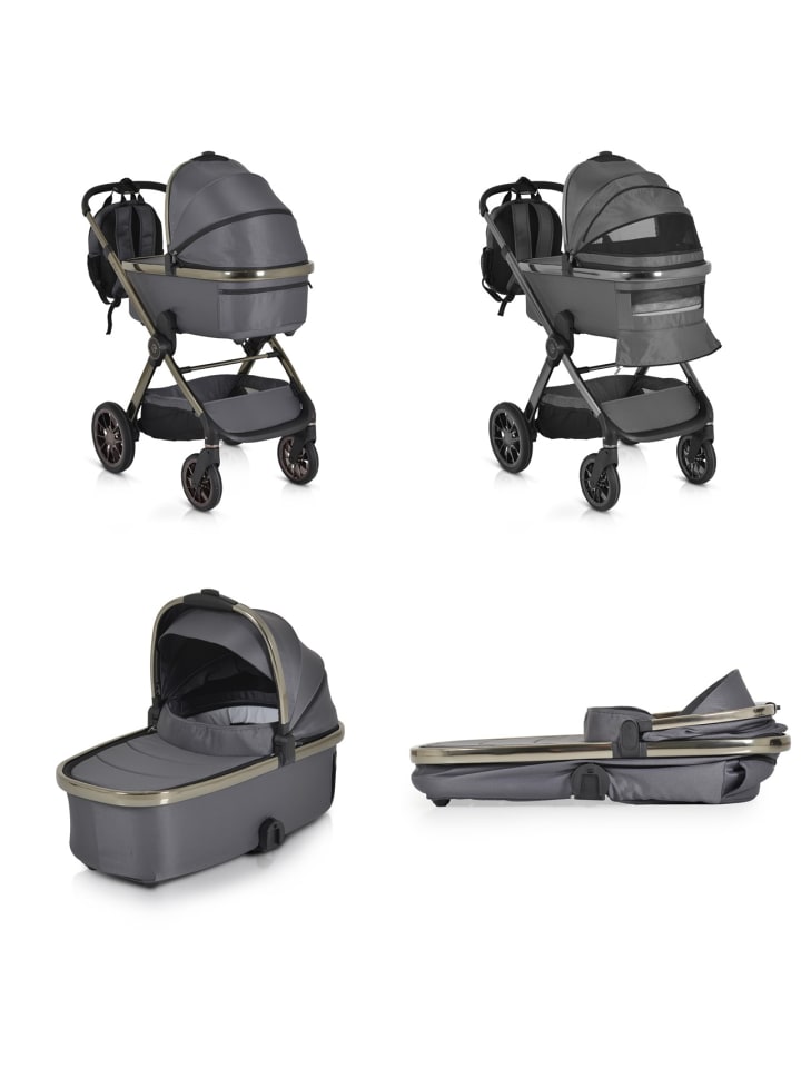 Cangaroo Kinderwagen 2 in1 iClick in grau günstig kaufen onesize