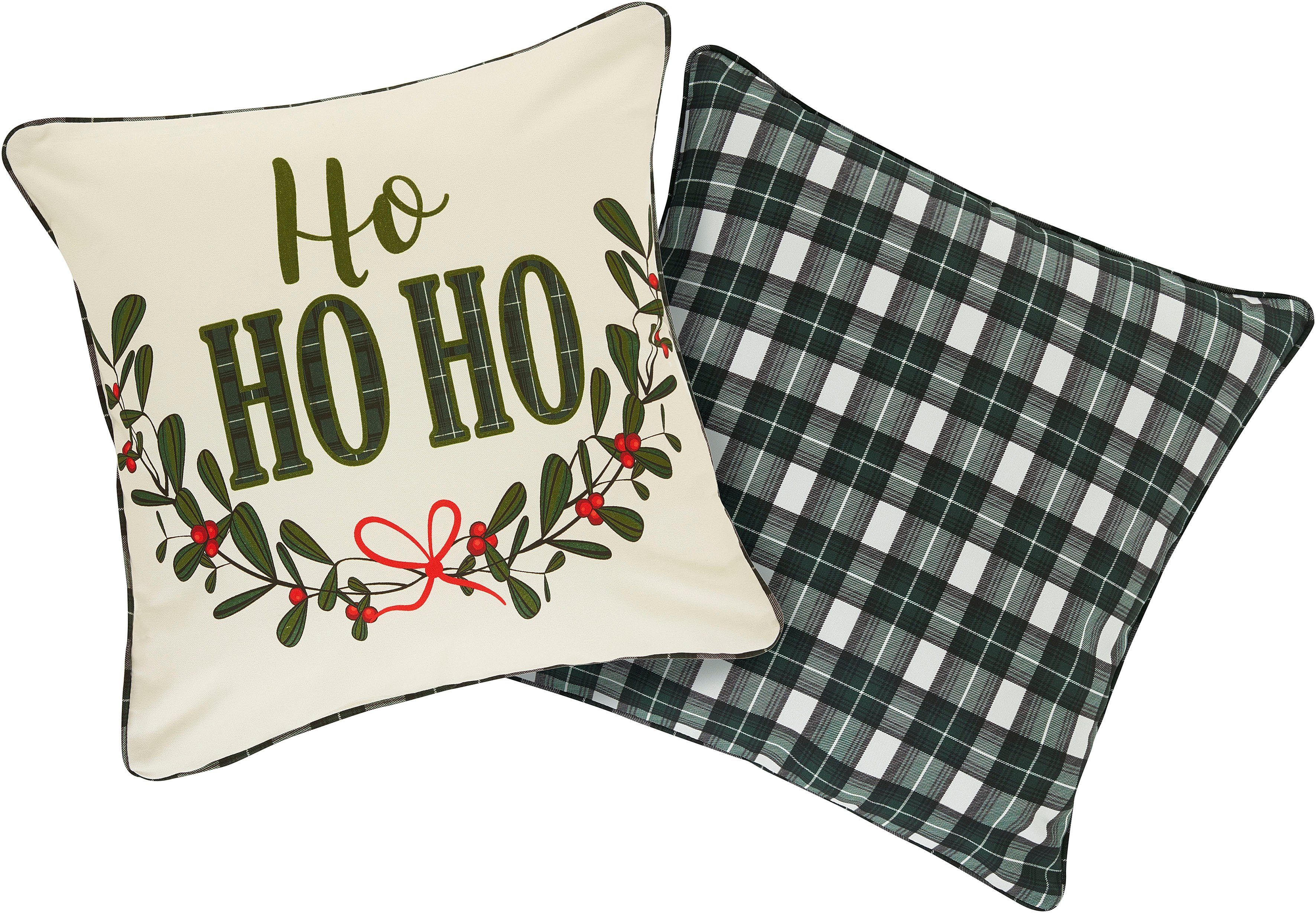 Kissenbezüge Mileja Kissenhülle, für Weihnachten & Winter, OEKO-TEX® zertifiziert, LeGer Home by Lena Gercke (2 Stück)