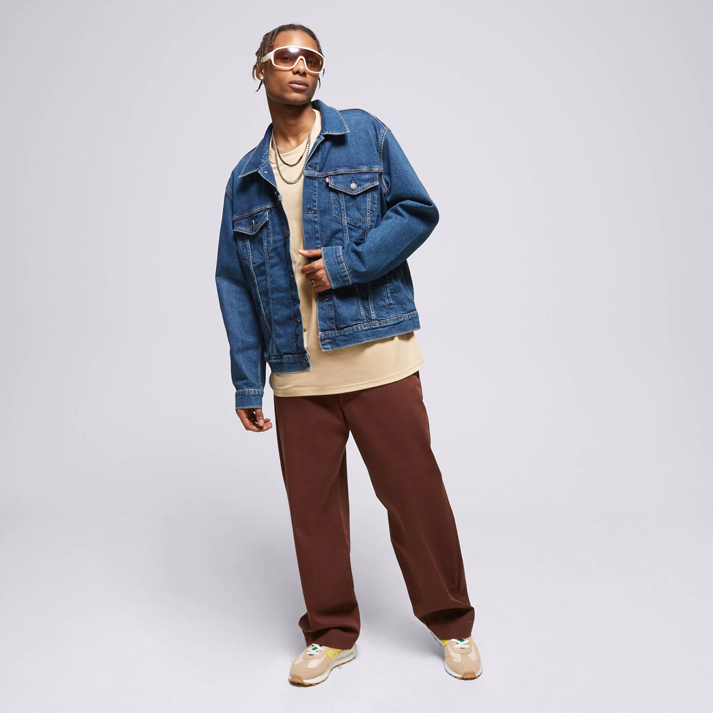 LEVI'S JACKE THE TRUCKER JACKET Blau