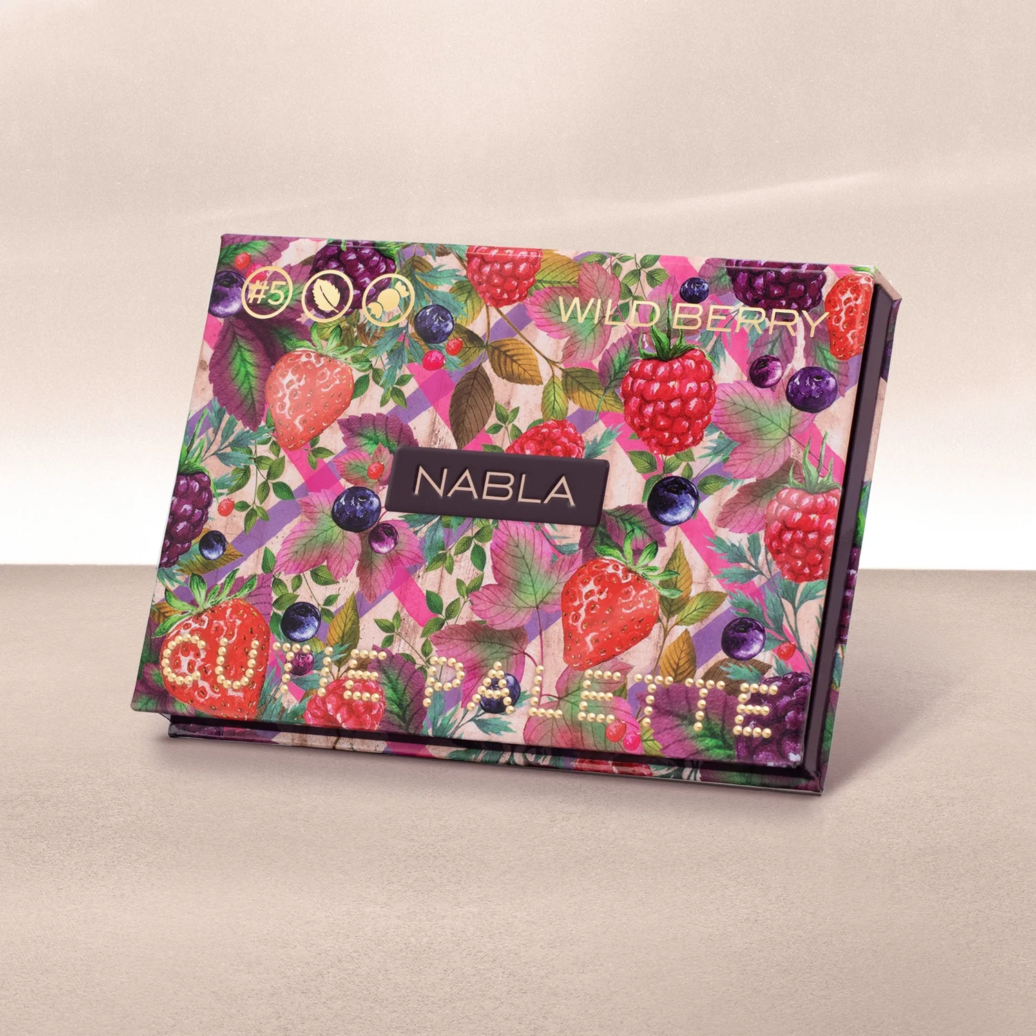 Wild Berry Eyes Cutie Palette - Luomiväripaletti, Kompakti Luomiväri
