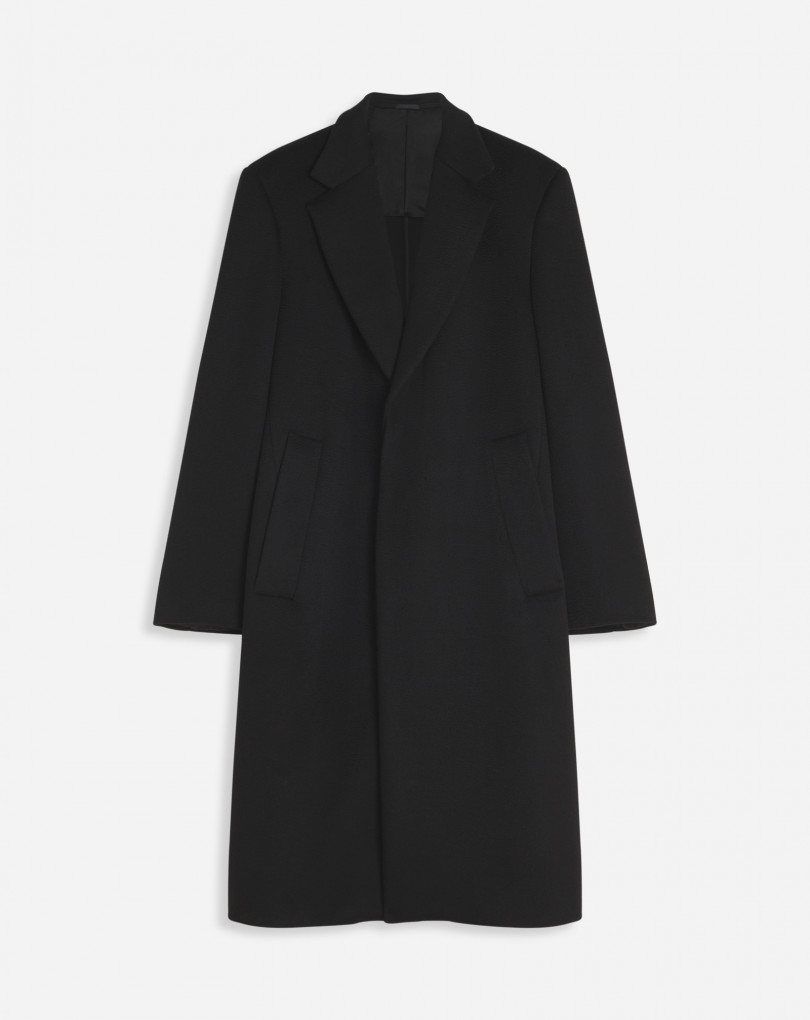 MANTEAU TAILLEUR SARTORIAL EN CACHEMIRE DOUBLE FACE