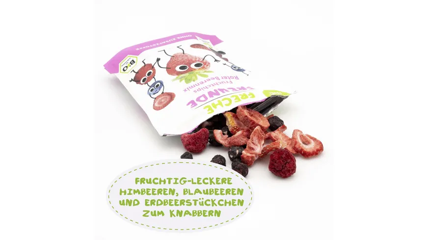 Freche Freunde Bio Roter Beerenmix Fruchtchips 10 g