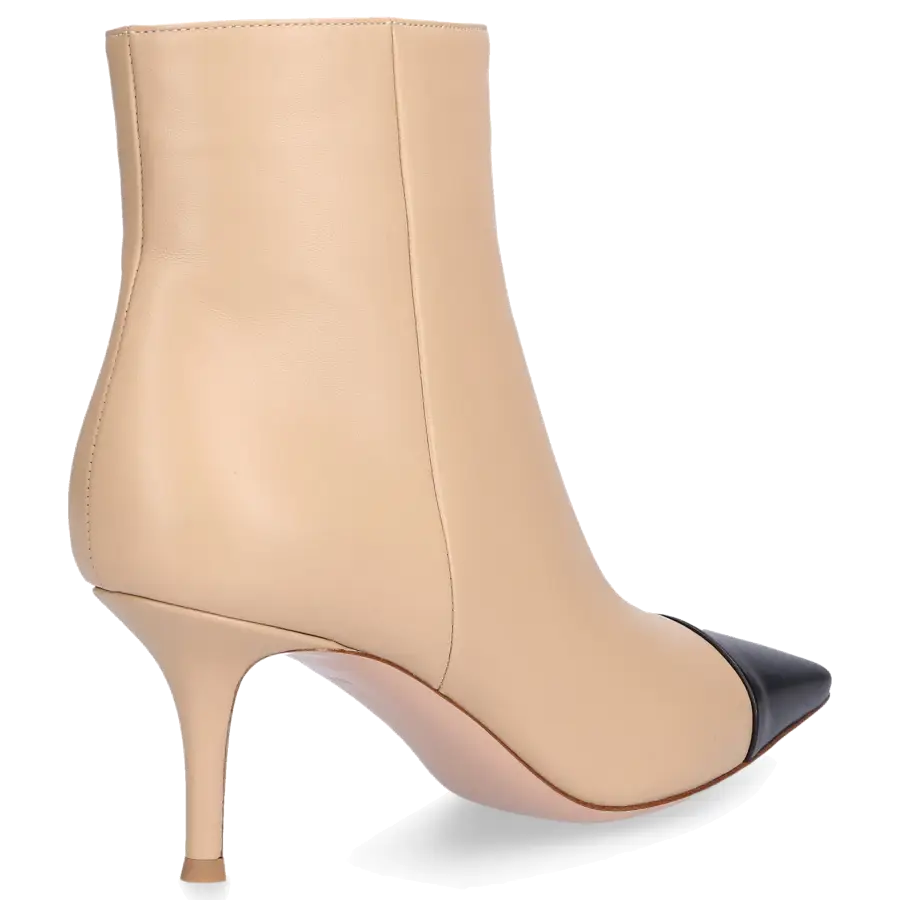 Gianvito Rossi - Stiefeletten LUCY BOOTIE Nappaleder - beige