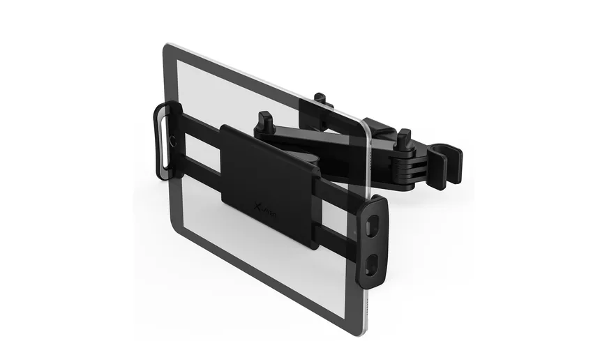 XLayer Tablet-Halterung für Kfz-Kopfstützen Black