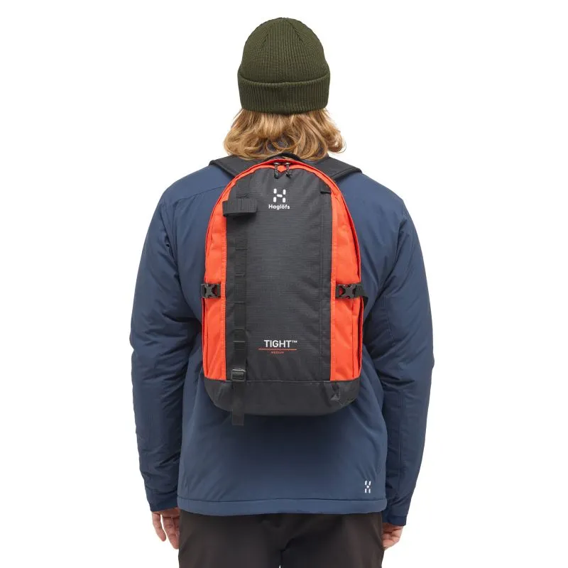 Haglöfs Tight Medium - True Black\/Habanero