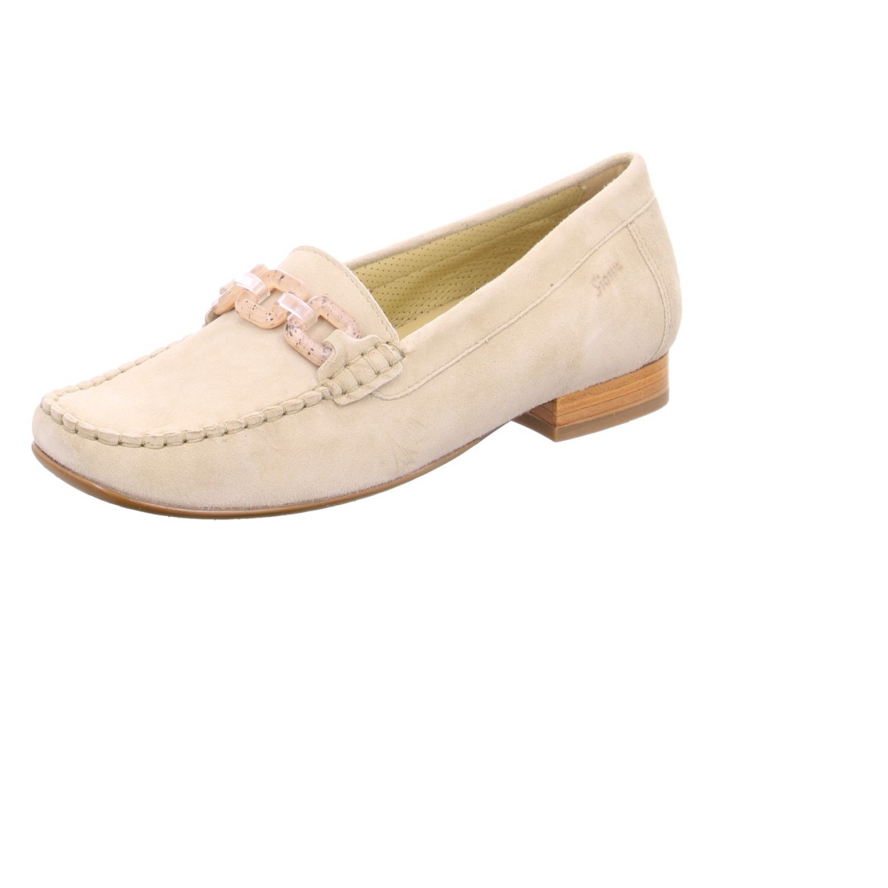 SIOUX Klassische Slipper beige Cortizia